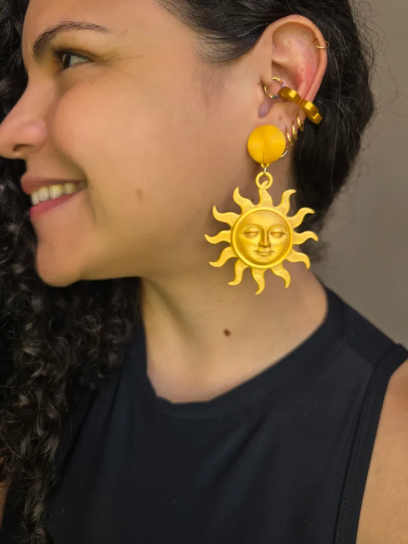 Maxi Aretes Sol